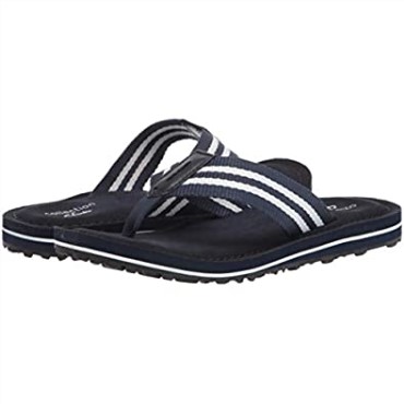 Chanclas Mujer Clarks Fenner Sunset Textil Azul Marino