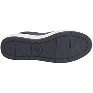 Botines De Mujer Clarks Step North Frost De Tela Azul Marino