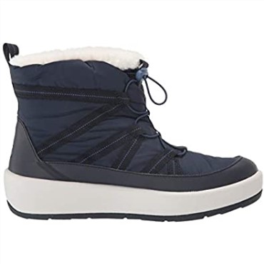 Botines De Mujer Clarks Step North Frost De Tela Azul Marino