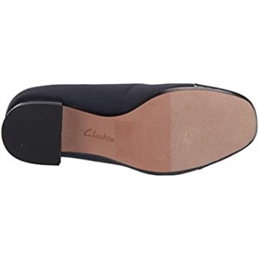 Zapato De Salón Marilyn Sara De Mujer Combi Clarks De Charol Azul Marino