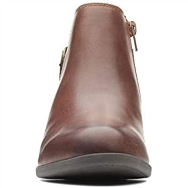 Botines Mujer Addiy Kara Sand Suede Clarks Tan