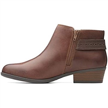Botines Mujer Addiy Kara Sand Suede Clarks Tan
