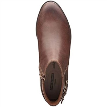 Botines Mujer Addiy Kara Sand Suede Clarks Tan