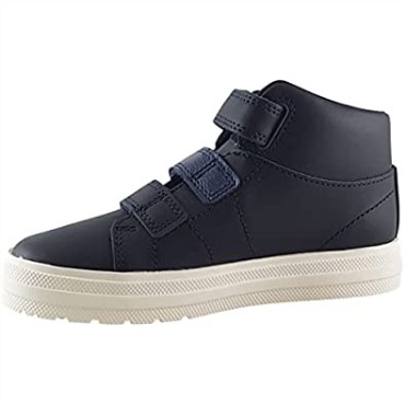 Botas De Piel Niño Nova Fun Azul Clarks