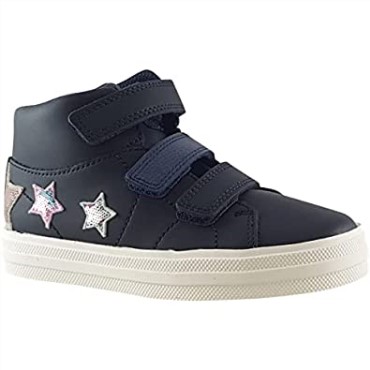 Botas De Piel Niño Nova Fun Azul Clarks