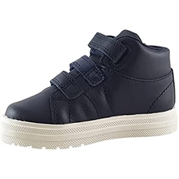 Nova Fun Botas De Cuero Para Niños Pequeños Clarks Oscuro