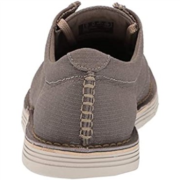 Zapatilla Forge Run De Lona Verde Oliva Para Hombre Clarks