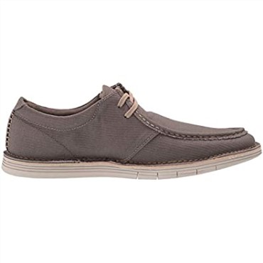 Zapatilla Forge Run De Lona Verde Oliva Para Hombre Clarks