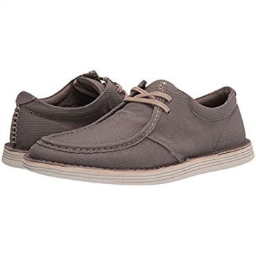 Zapatilla Forge Run De Lona Verde Oliva Para Hombre Clarks