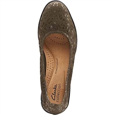 Tela Verde Oliva Bailarinas De Mujer Jenette Clarks