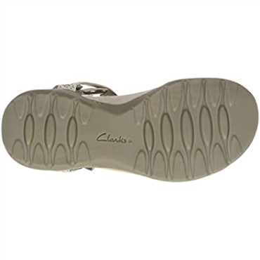 Sandalias Clarks Amanda Step De Mujer En Ante Verde Oliva