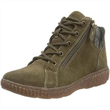 Botas De Moda De Mujer Caroline Park De Ante Verde Oliva Clarks