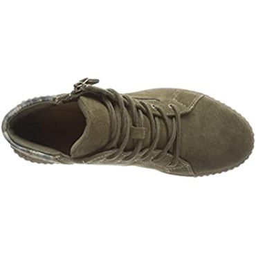 Botas De Moda De Mujer Caroline Park De Ante Verde Oliva Clarks