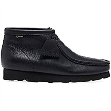 Zapatos De Vestir Wallabee Gtx Originales 11 Cuero Negro Clarks