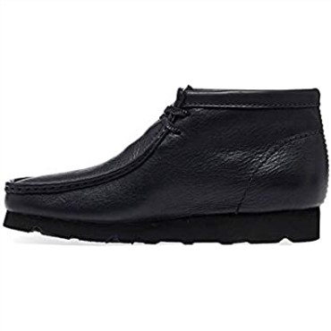 Zapatos De Vestir Wallabee Gtx Originales 11 Cuero Negro Clarks
