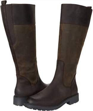 Orinocco 2 Hi Clarks Cuero Marrón Oscuro