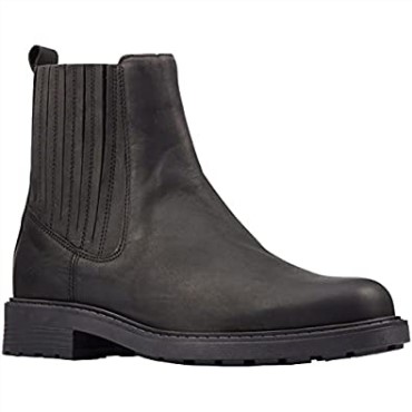 Botines Chelsea De Mujer Orinoco2 En Piel Negra Clarks Piel Negra