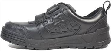 Palmer Mist Kids Zapatos De Escuela Con Tema De Pokémon De Cuero Negro Para Niños Clarks Negro