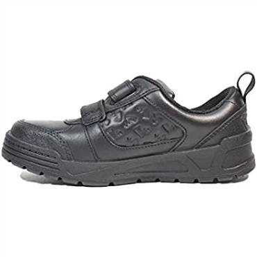Palmer Mist Kids Zapatos De Escuela Con Tema De Pokémon De Cuero Negro Para Niños Clarks Negro