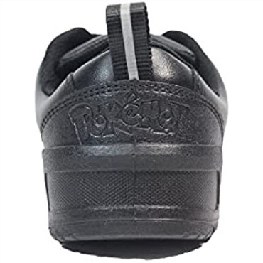 Palmer Mist Kids Zapatos De Escuela Con Tema De Pokémon De Cuero Negro Para Niños Clarks Negro