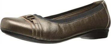 Zapatos Planos Clarks Kinzie Light De Mujer En Piel Peltre