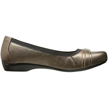 Zapatos Planos Clarks Kinzie Light De Mujer En Piel Peltre