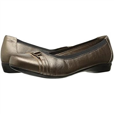 Zapatos Planos Clarks Kinzie Light De Mujer En Piel Peltre