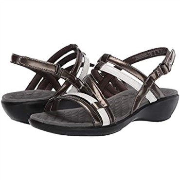 Peltre Metalizado Blanco Sintético Mujer Sonar Pionerosonar Pionero Sandalia Clarks