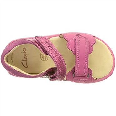 Sandalia Niña Roam Wing T Rosa Piel Clarks