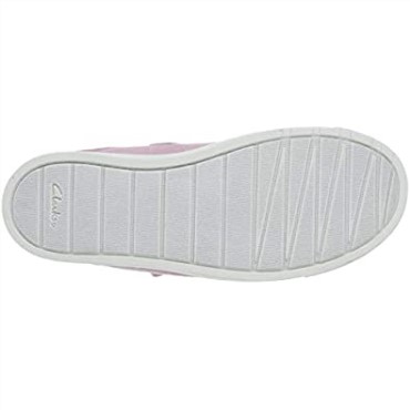 Rosa Lona Rosa Lona Rosa Clarks Niño Unisex Kids City Vibe K Zapatillas Bajas Niño