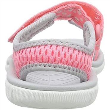 Rosa Combi Rosa Sandalias De Punta Abierta Surf Tide Para Niña Combi Rosa Clarks