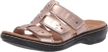 Sandalia Mujer Leisa Spring Slide Rosa Clarks