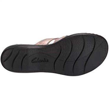Sandalia Mujer Leisa Spring Slide Rosa Clarks