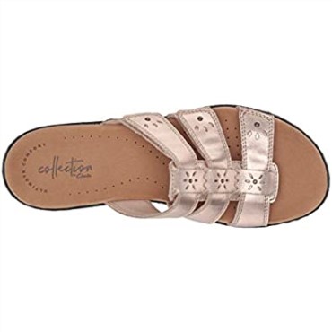 Sandalia Mujer Leisa Spring Slide Rosa Clarks