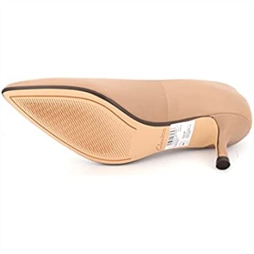 Zapato De Salón 55 Piel Praliné Violeta De Clarks