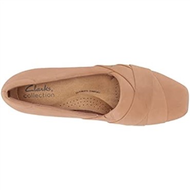 Mocasines Mujer Tilmont Clara Piel Praliné Flat Clarks