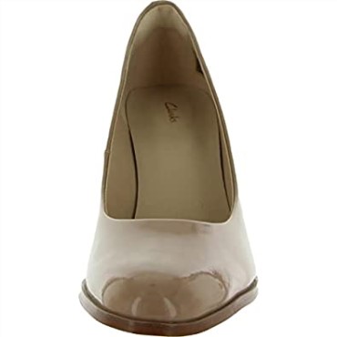 Praliné Charol Kaylcara 2 Cuero Negro Clarks