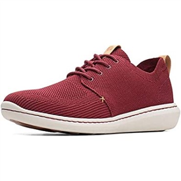 Zapatillas Hombre Clarks Step Urban Mix Rojo Burdeos