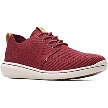 Zapatillas Hombre Clarks Step Urban Mix Rojo Burdeos