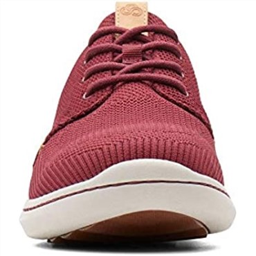 Zapatillas Hombre Clarks Step Urban Mix Rojo Burdeos