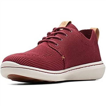 Zapatillas Hombre Clarks Step Urban Mix Rojo Burdeos