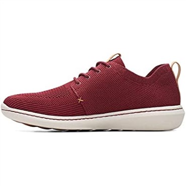 Zapatillas Hombre Clarks Step Urban Mix Rojo Burdeos