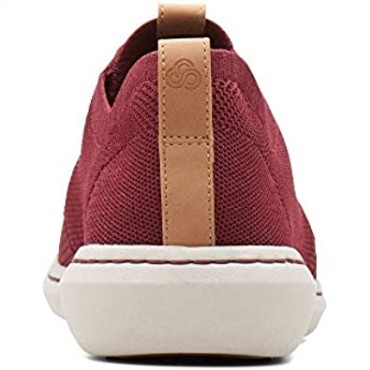 Zapatillas Hombre Clarks Step Urban Mix Rojo Burdeos