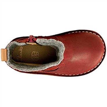 Rojo Rojo Oscuro Rojo Oscuro Clarks Girl's Comet Frost T Botas Chelsea