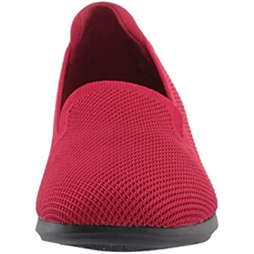 Mocasines Carly Dream De Mujer Clarks De Punto Rojo