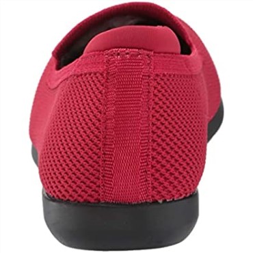 Mocasines Carly Dream De Mujer Clarks De Punto Rojo