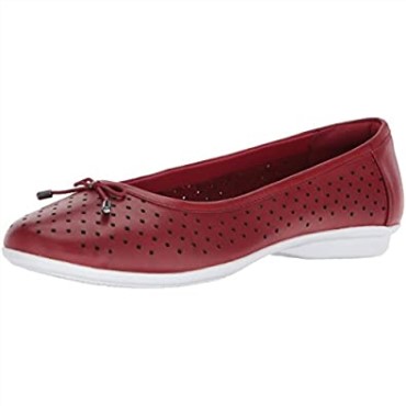 Bailarinas De Mujer Clarks Gracellea De Piel Roja