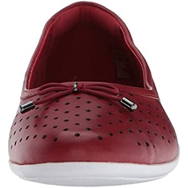 Bailarinas De Mujer Clarks Gracellea De Piel Roja