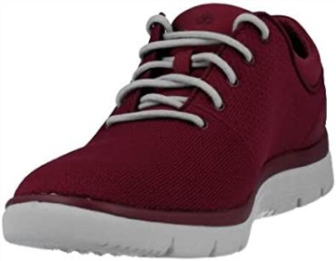 Zapatillas Clarks Hombre Amígdalas Rojas