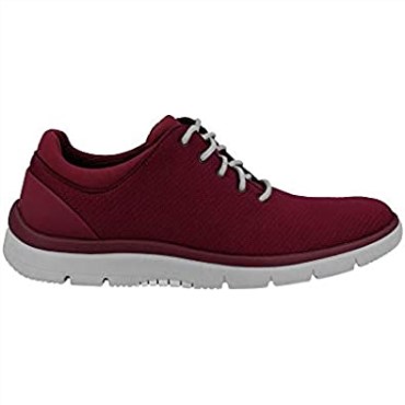 Zapatillas Clarks Hombre Amígdalas Rojas